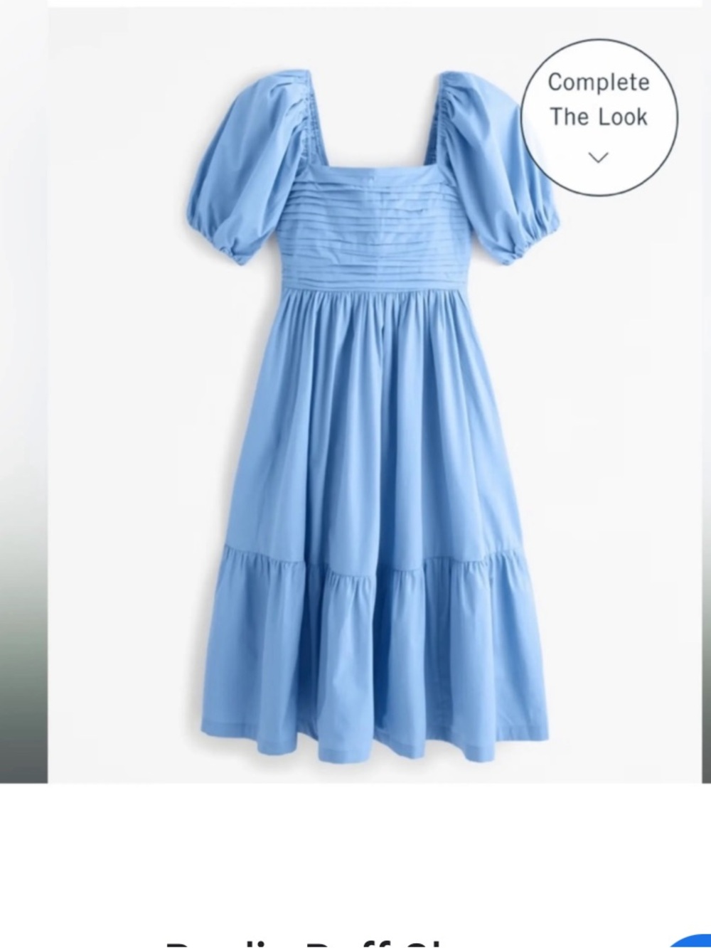 Abercrombie Emerson Puff Sleeve Dress